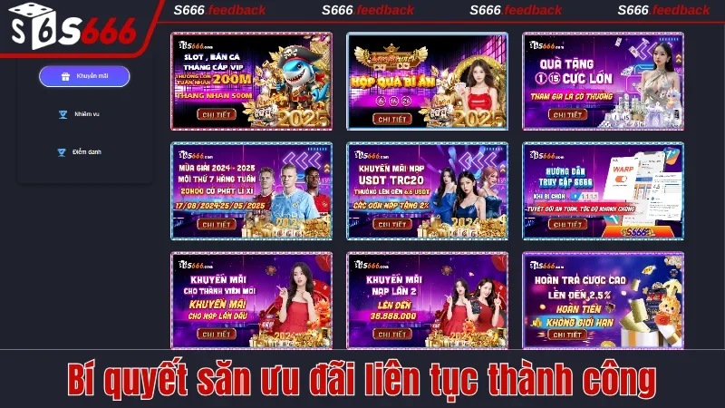 Bí quyết săn ưu đãi liên tục thành công