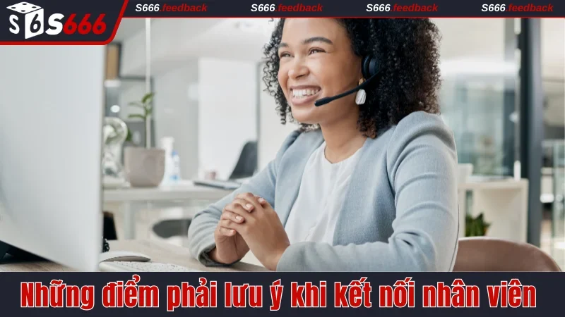 Những điểm phải lưu ý khi kết nối nhân viên
