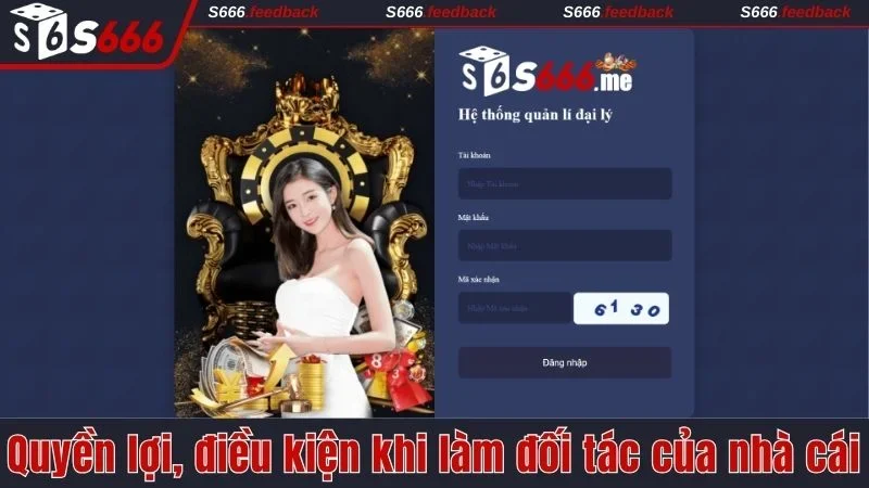 Quyền lợi và điều kiện khi trở thành đối tác của nhà cái